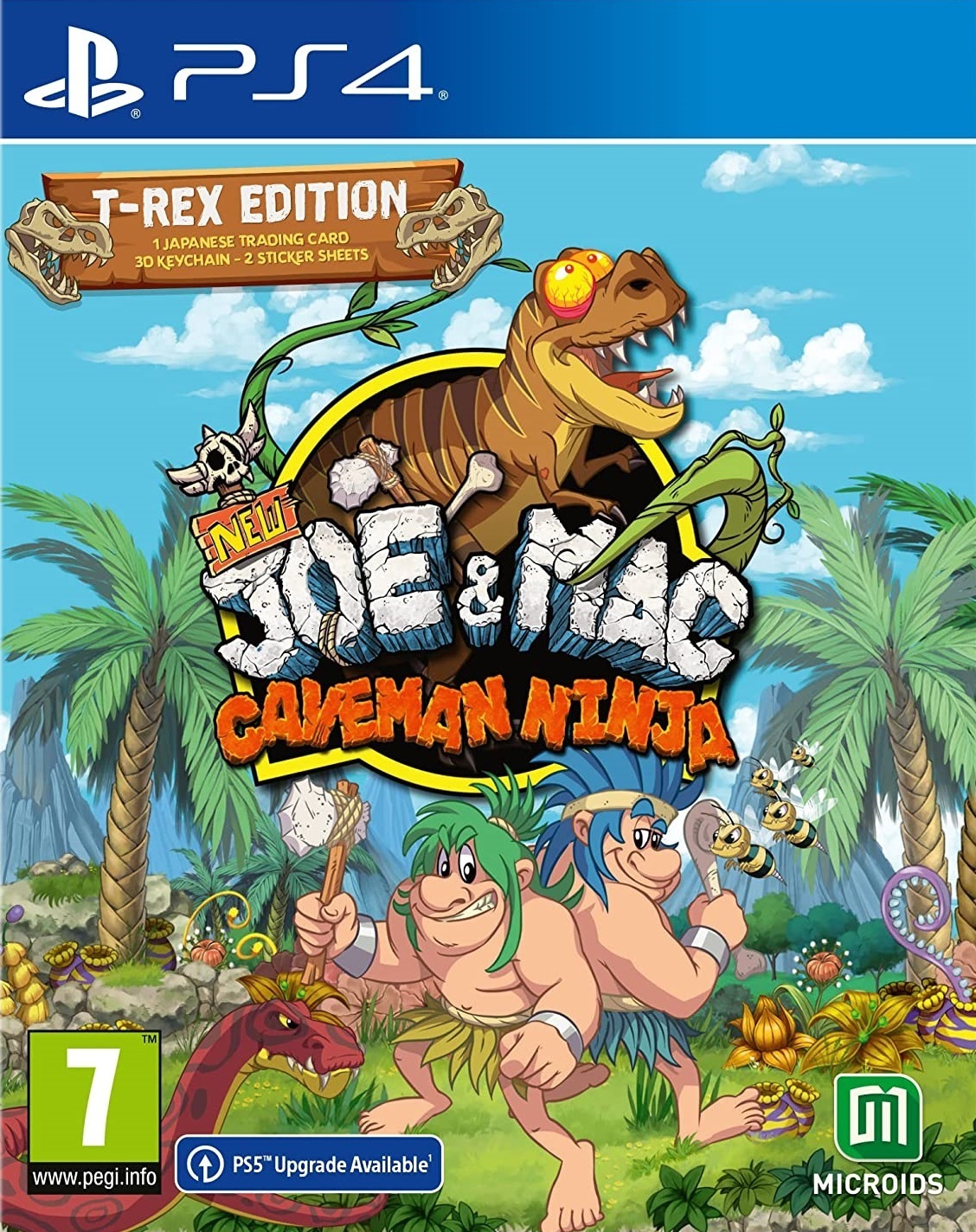 PS4 新战斗原始人：穴居人忍者.New Joe & Mac: Caveman Ninja-美淘游戏